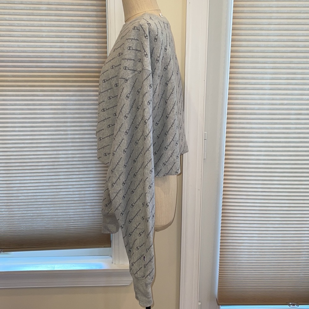 Champion Reverse Weave Print Crop Sweatshirt - image 6